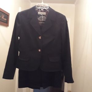 2 piece suit (jacket and skirt)
